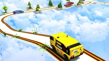 محاكاة قيادة السيارة الجبلية: Hill Climb Stunt تصوير الشاشة 2
