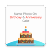 Birthday Anniversary Cake With Name And Photo Edit