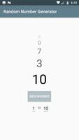 Random Number Generator ảnh chụp màn hình 1