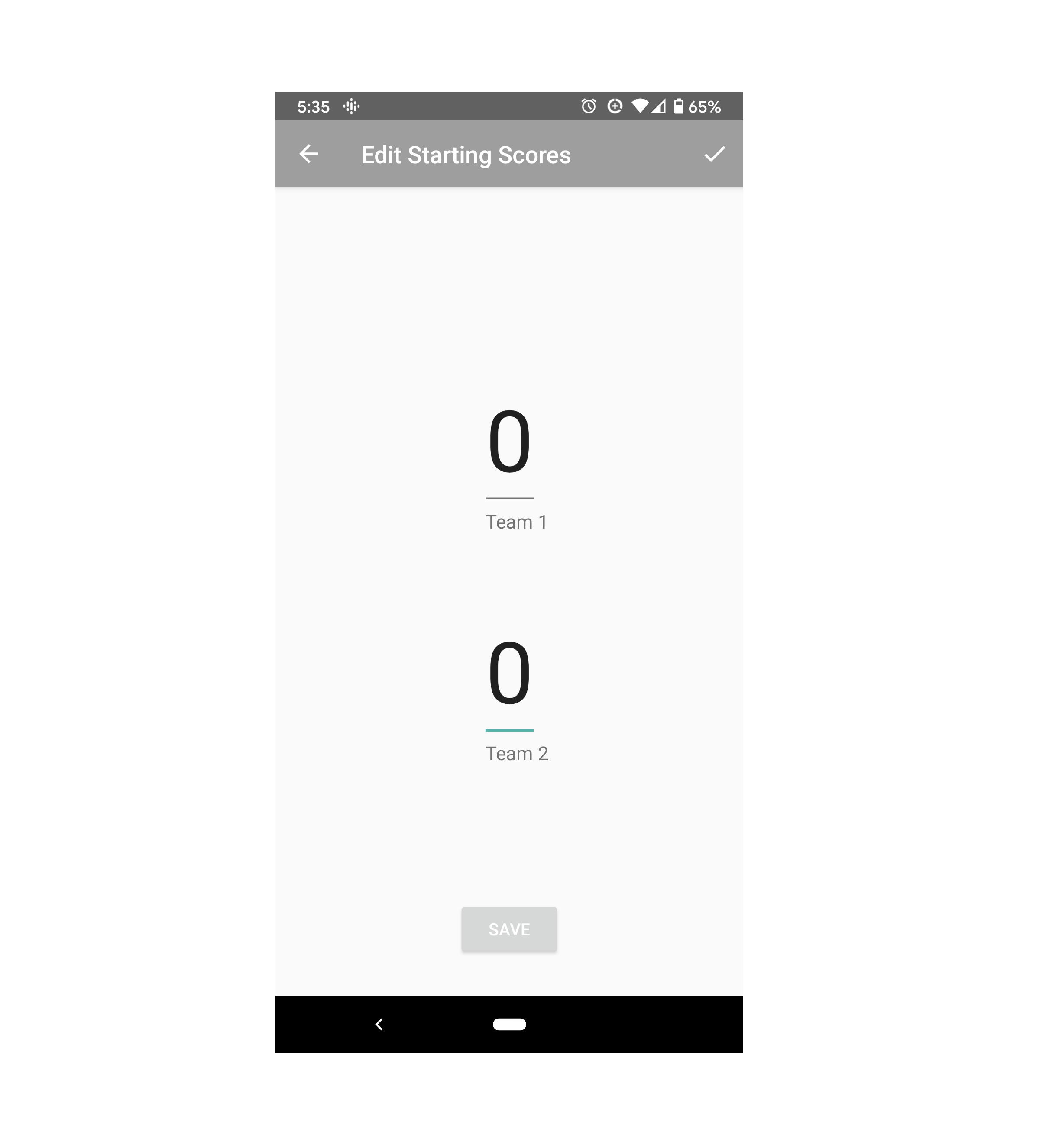 Volume button Volume button
