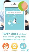 Happy Stork Cartaz
