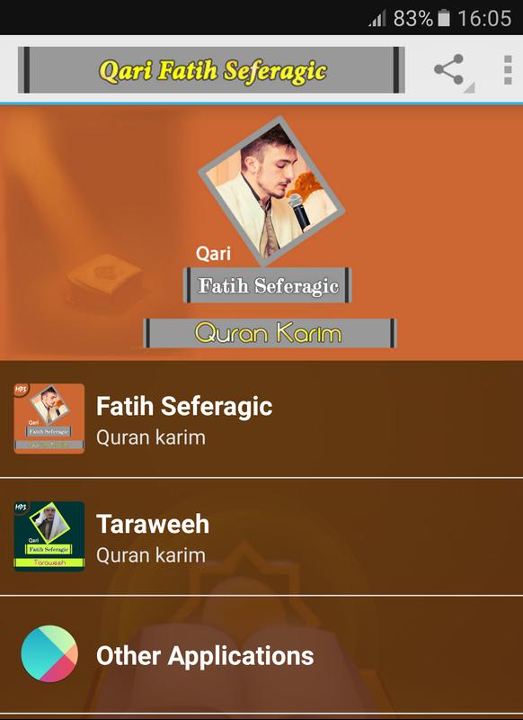 فاتح سفرجيك القران الكريم For Android Apk Download