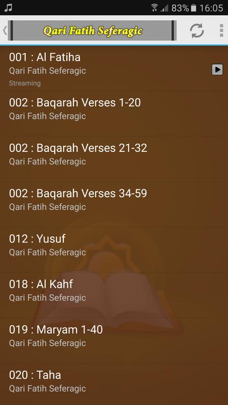 فاتح سفرجيك القران الكريم For Android Apk Download