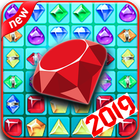 Jewel games puzzle quest أيقونة