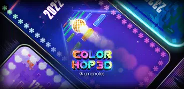 カラーホップ3D - ミュージックボールゲーム