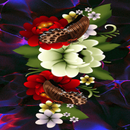 APK Butterflies Flowers LWP