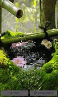 Poster Bamboo Flower Water LWP