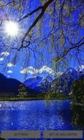 Blue Lake Evening LWP poster