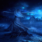 Blue Ocean Girl LWP ไอคอน