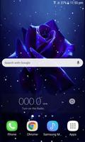 Dark Blue Rose LWP скриншот 1
