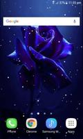 Dark Blue Rose LWP скриншот 2
