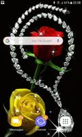 Diamond Rose Live Wallpaper capture d'écran 1