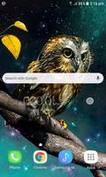 Golden Owl Live Wallpaper capture d'écran 2