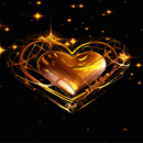 Golden heart swing LWP APK