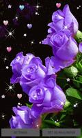 Purple Flower Magic LWP постер