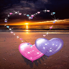 Romantic Hearts Live Wallpaper icon