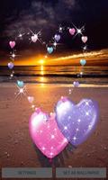 Romantic Hearts Live Wallpaper Affiche
