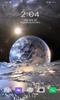 Silver Galaxy Live Wallpaper اسکرین شاٹ 1