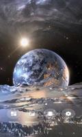 Silver Galaxy Live Wallpaper اسکرین شاٹ 2