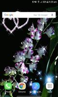 White Flowers Heart LWP स्क्रीनशॉट 2