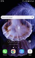 White Pearl Live Wallpaper imagem de tela 1