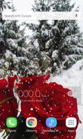 Winter Rose Live Wallpaper screenshot 1