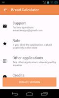 Bread Calculator تصوير الشاشة 2