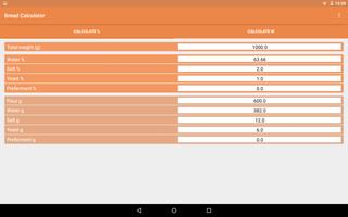 Bread Calculator تصوير الشاشة 3