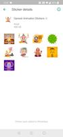 Ganesh Chaturthi Stickers WASt capture d'écran 3