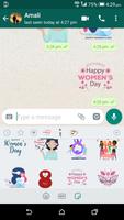 Womens Day Sticker for WhatsApp screenshot 2