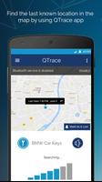 Qtrace - key tracker phone finder wallet locator اسکرین شاٹ 2