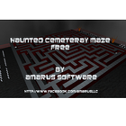 Haunted Cemetery Maze Free أيقونة