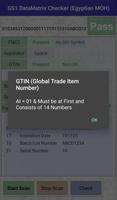 GS1 DataMatrix Checker (Egyptian MOH) screenshot 2