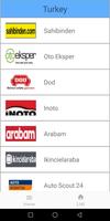 Used cars for sale Turkey پوسٹر