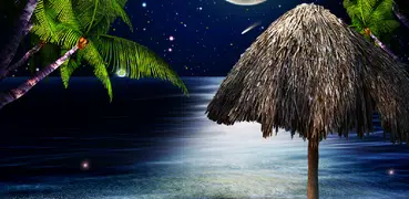 Tropical Night Live Wallpaper