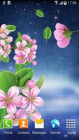 Night Sakura Live Wallpaper 截图 1