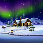 Northern Lights Live Wallpaper icône