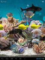 3D Aquarium Live Wallpaper captura de pantalla 2