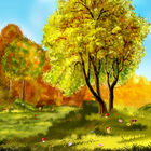 Autumn Leaf Fall Wallpaper ไอคอน