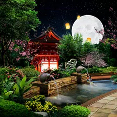 download Eastern Garden Live Wallpaper APK