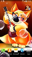 Cute Fox Live Wallpaper 포스터