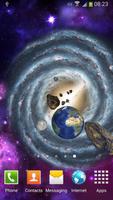 3D Space Live Wallpaper Poster
