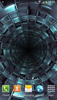 3D Tunnel Live Wallpaper Affiche