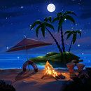 Tropical Beach at Night Live W APK