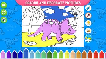 Puzzle para niños - Dinosaurio captura de pantalla 2