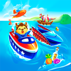 Boat and ship game for babies icon