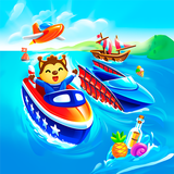 Boat and ship game for babies simgesi