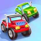 Car games for kids & toddler أيقونة