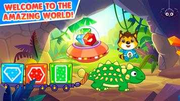Dinosaur games for toddlers ポスター