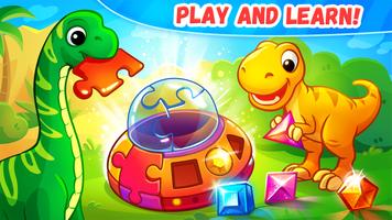 Dinosaur games for kids age 2 syot layar 1